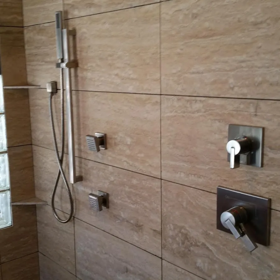 Shower fixture installation for Water Heater Installation in Clinton